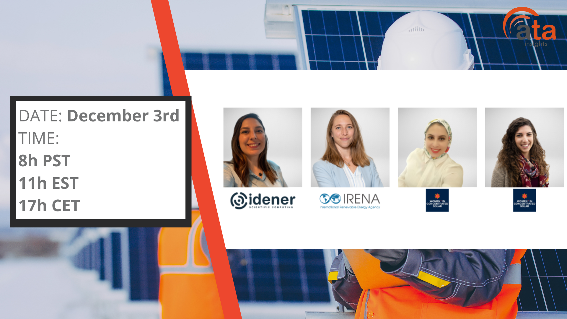 Webinar – Securing funding from research to project development stages: promoting diversity in project leadership