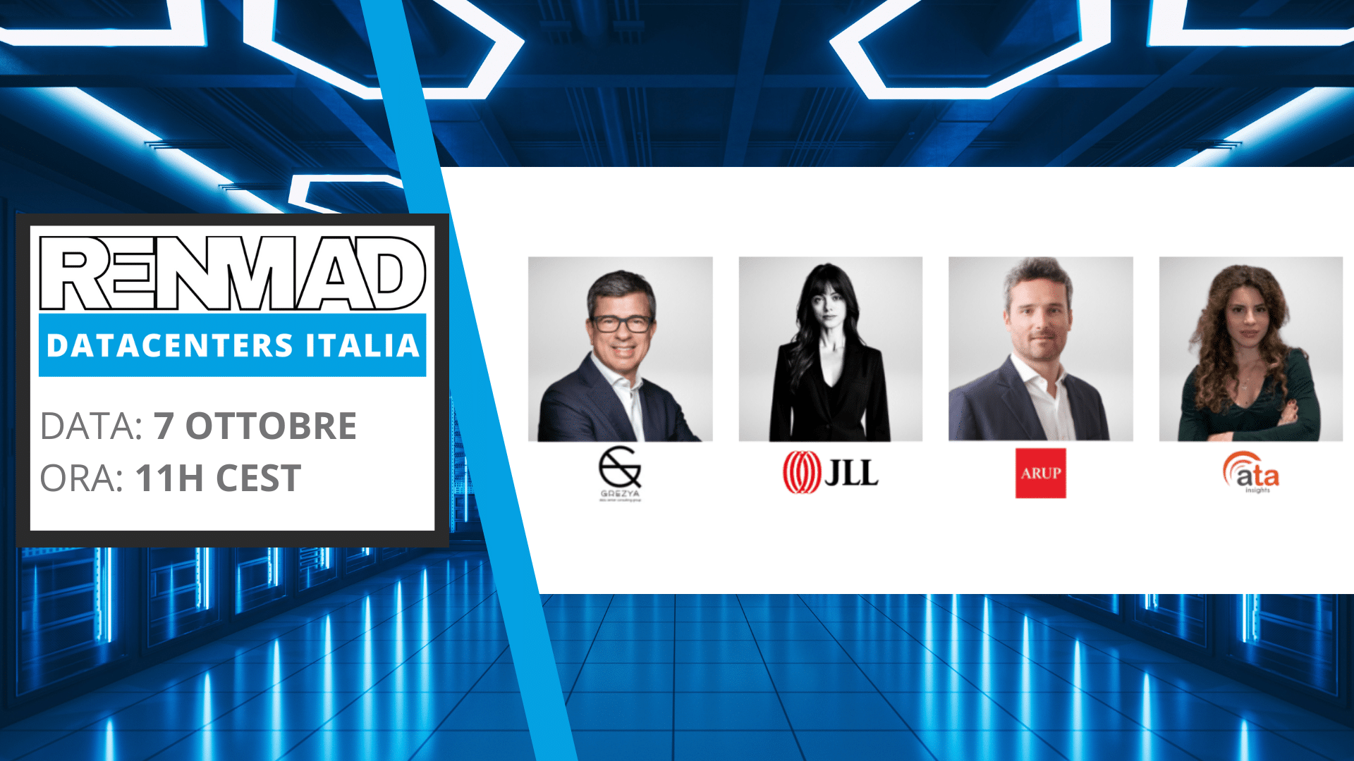 Webinar – Data Center e sostenibilità: la scelta del sito come leva per l’efficienza energetica