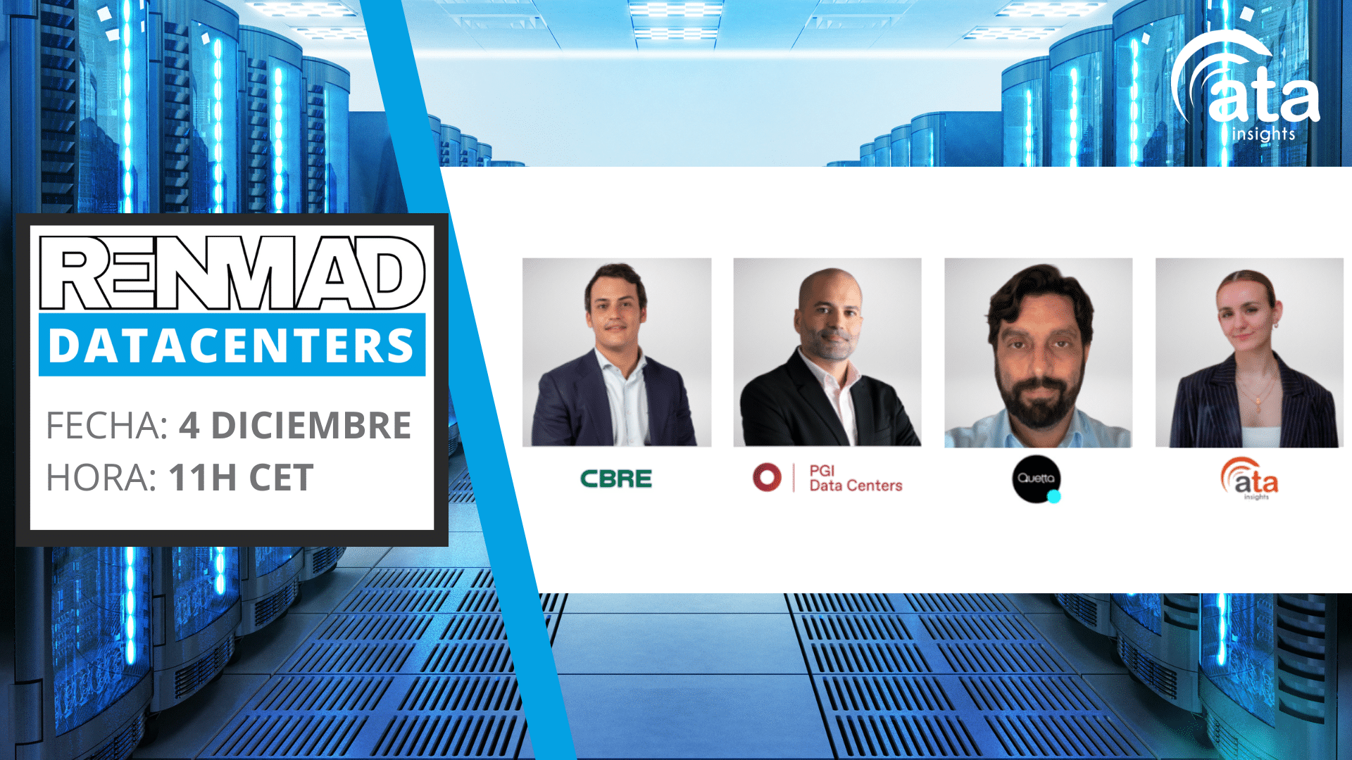 Webinar: Data centers Edge y Colocation como motores de crecimiento y eficiencia digital