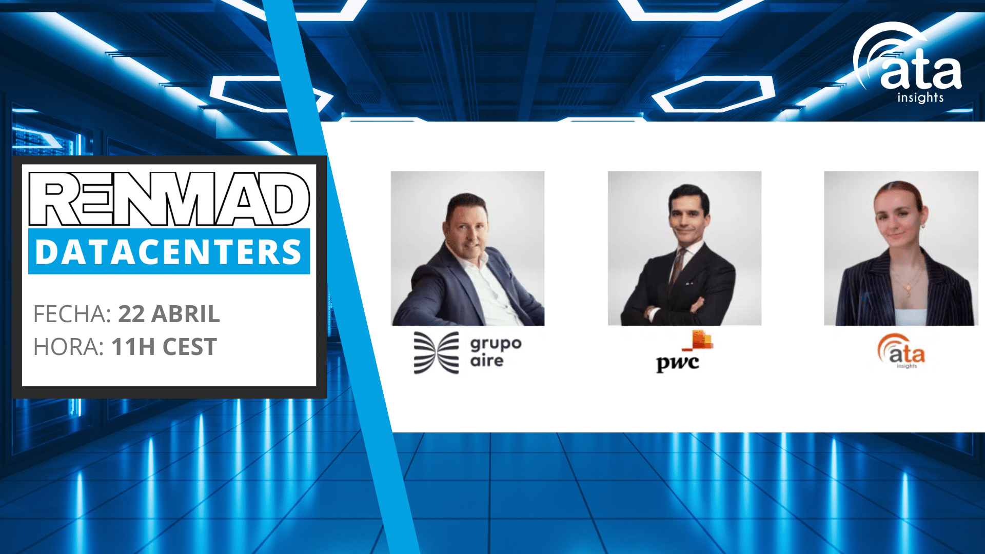 Webinar – España, ¿próximo hub europeo de Data Centers? Crecimiento, desafíos y oportunidades