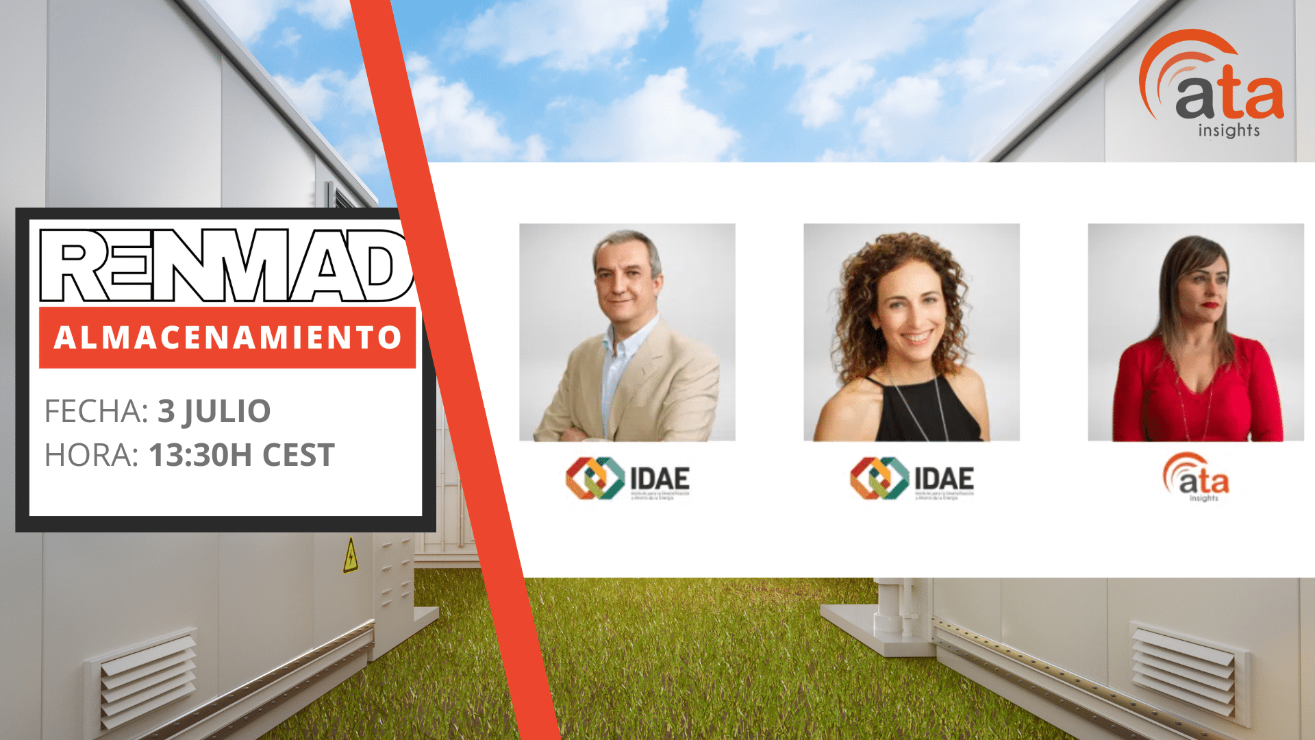 Webinar – Fondos FEDER para almacenamiento: Accede hasta el 85% de financiación