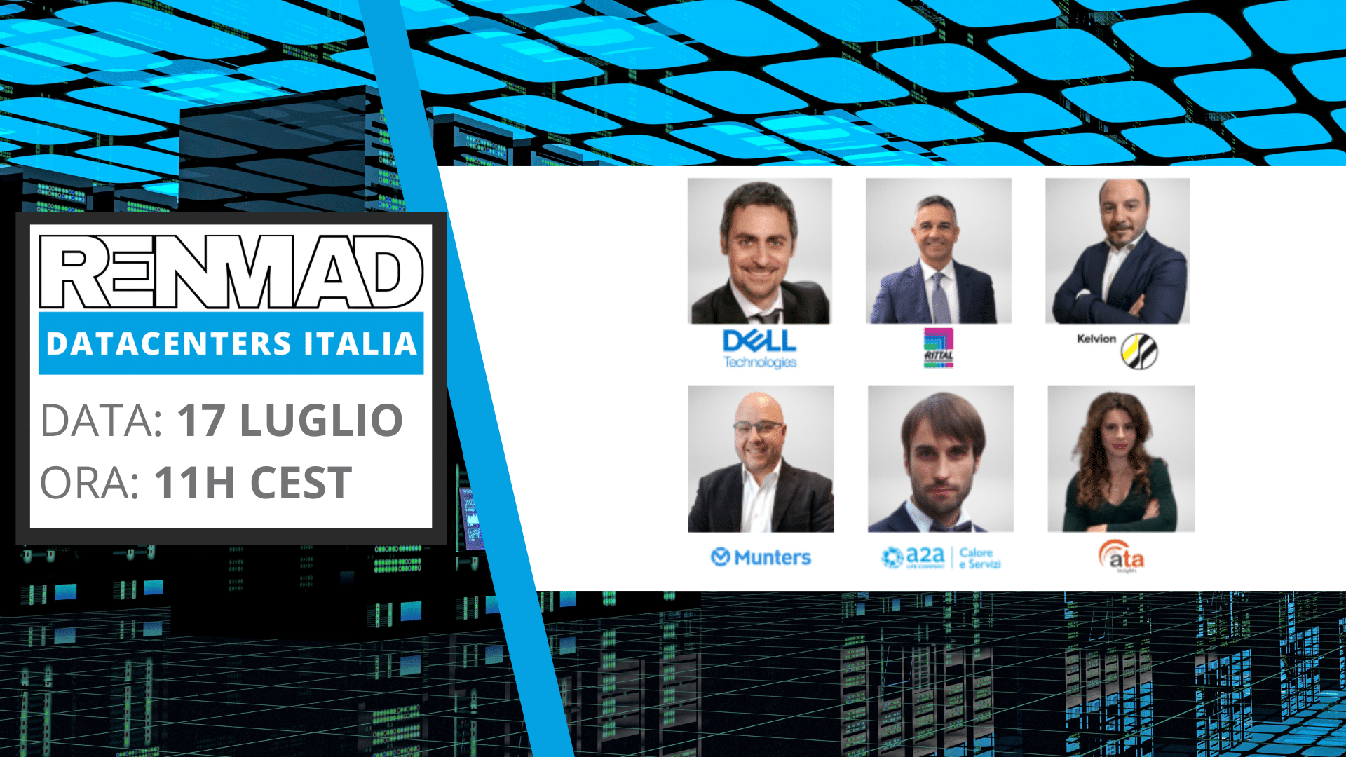 Webinar – Raffreddamento dei data center: soluzioni rivoluzionarie per i progetti di domani