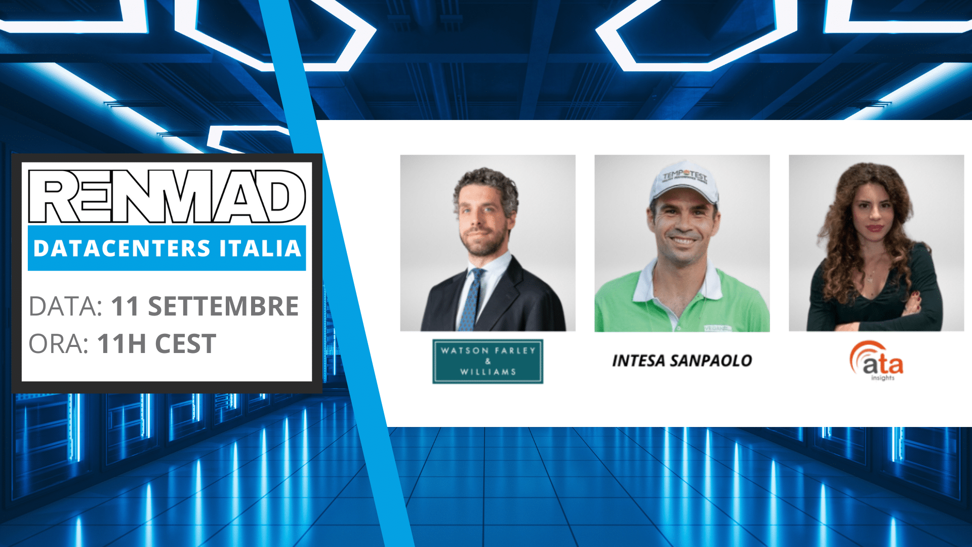 Webinar – Sbloccare i finanziamenti per i progetti di data center in Italia: strategie per la bancabilità e il successo degli investimenti