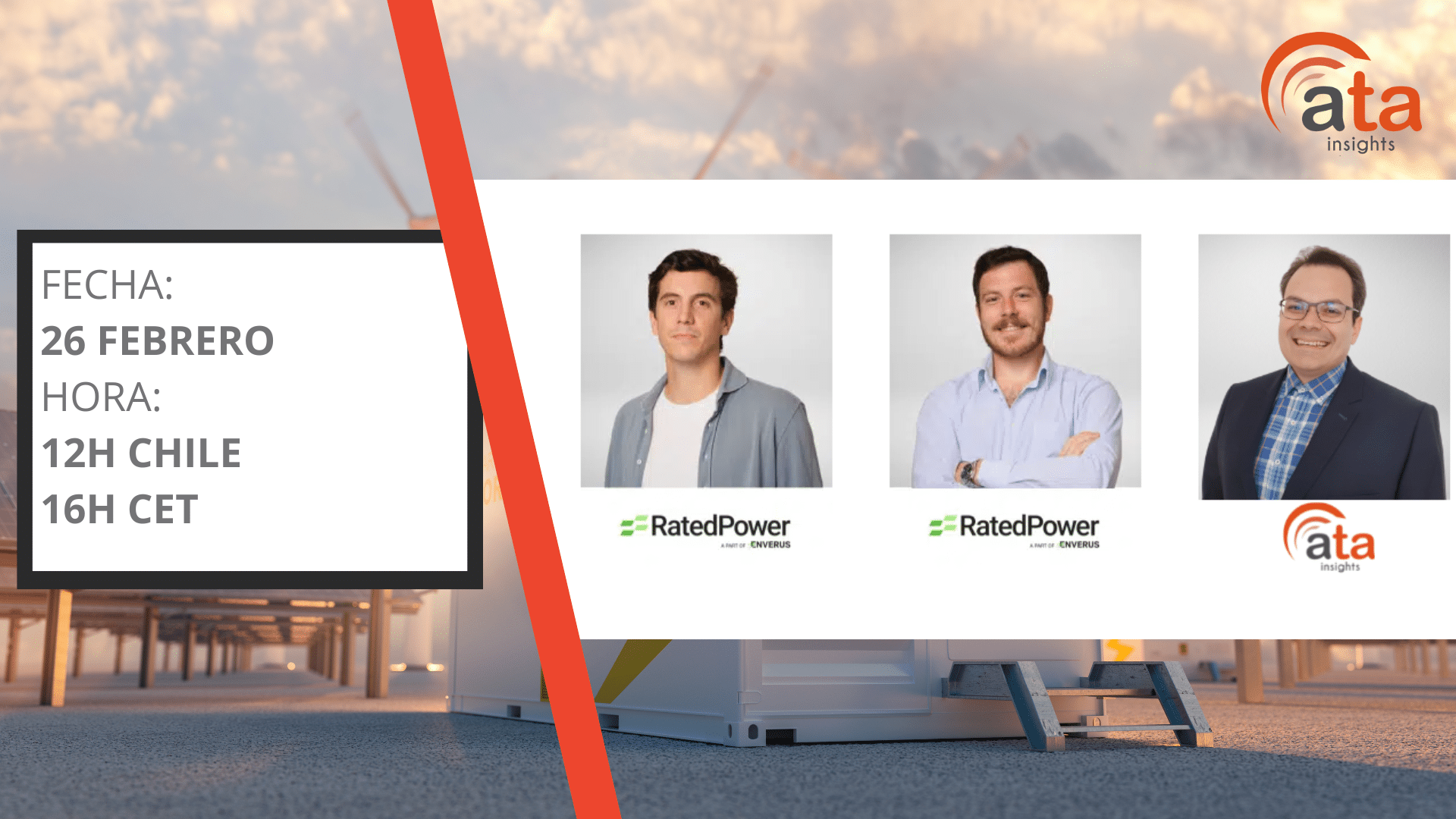 Webinar: El almacenamiento como solución al curtailment de renovables en LATAM