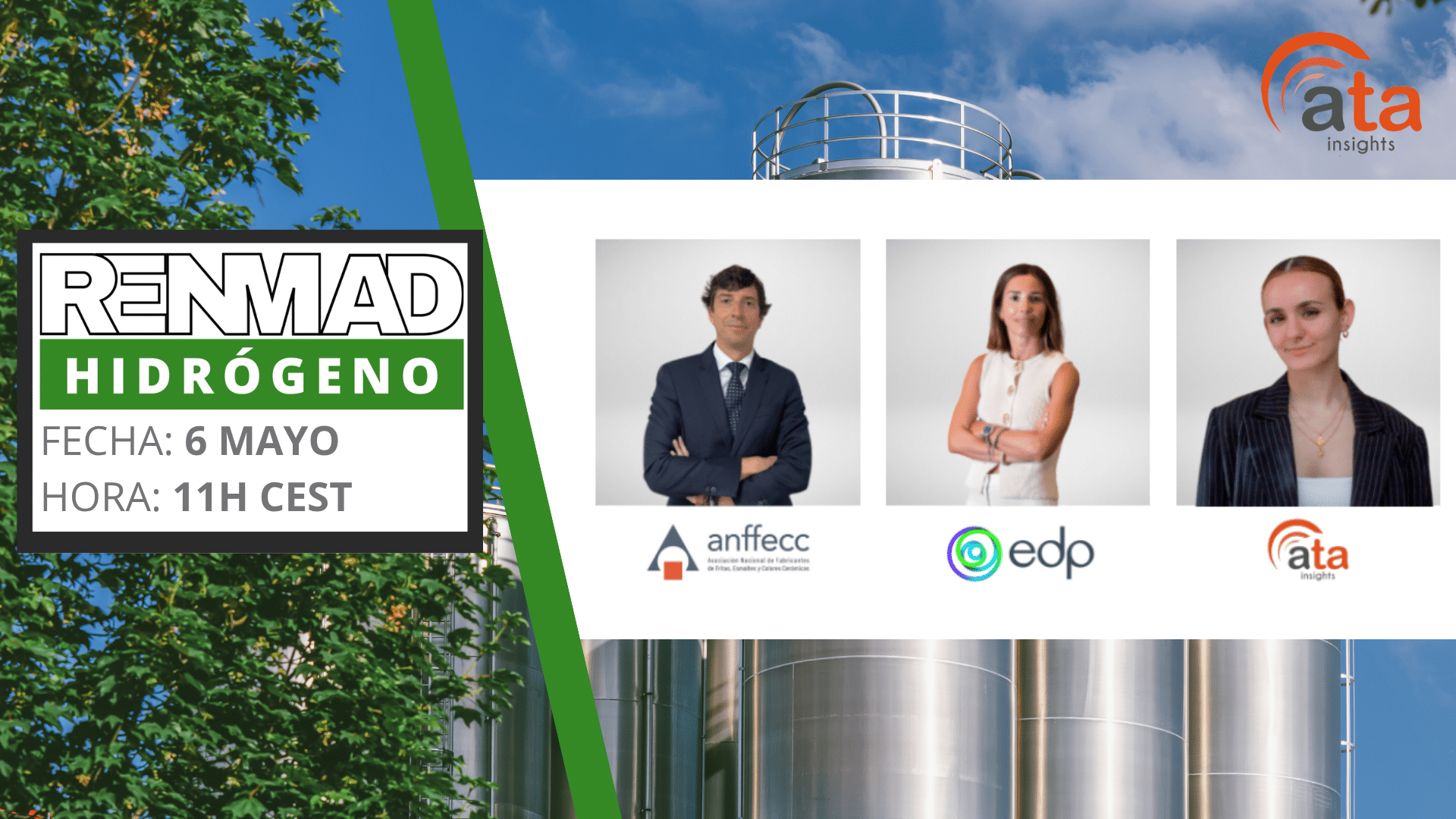 Webinar – Entendiendo el mercado de H2 renovable en España: competitividad, costes y demanda real