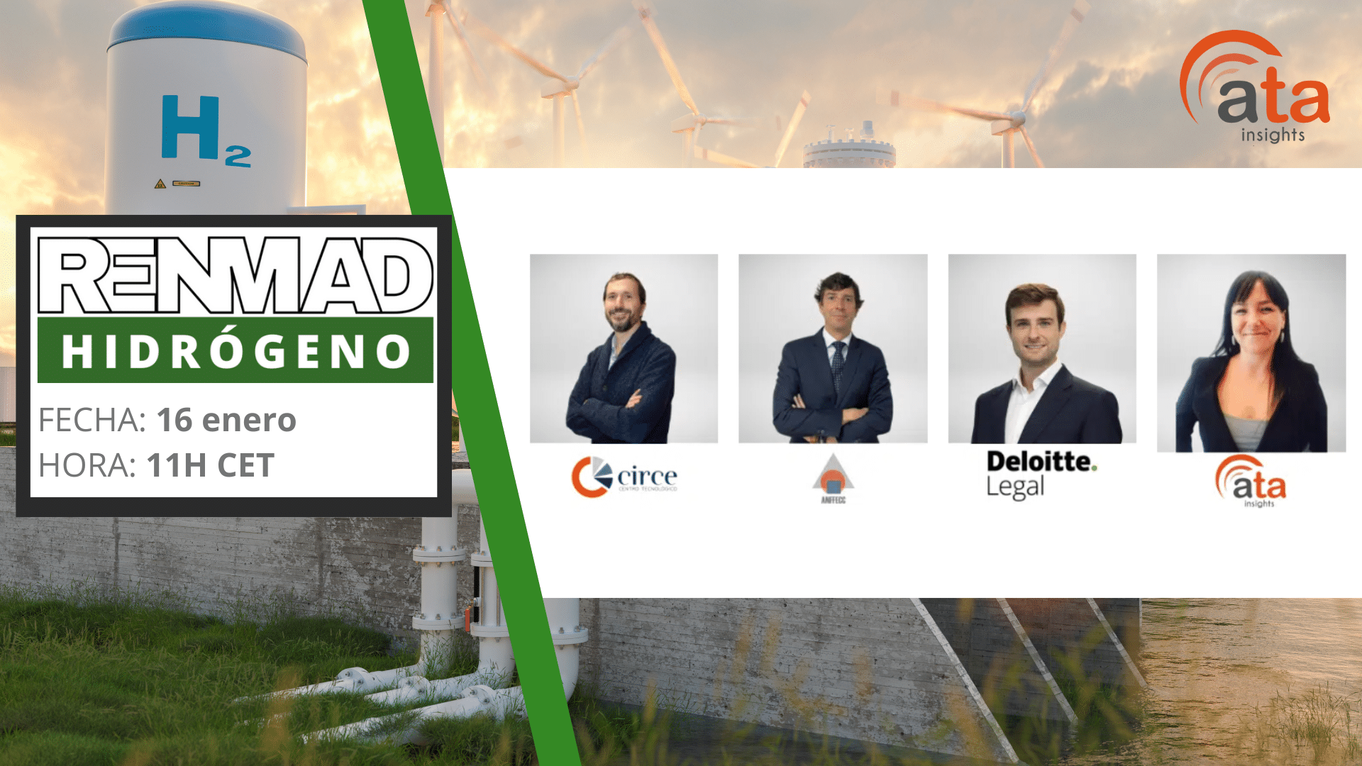 Webinar – Proyección de la demanda de H2 renovable 2030: retos, regulaciones y oportunidades