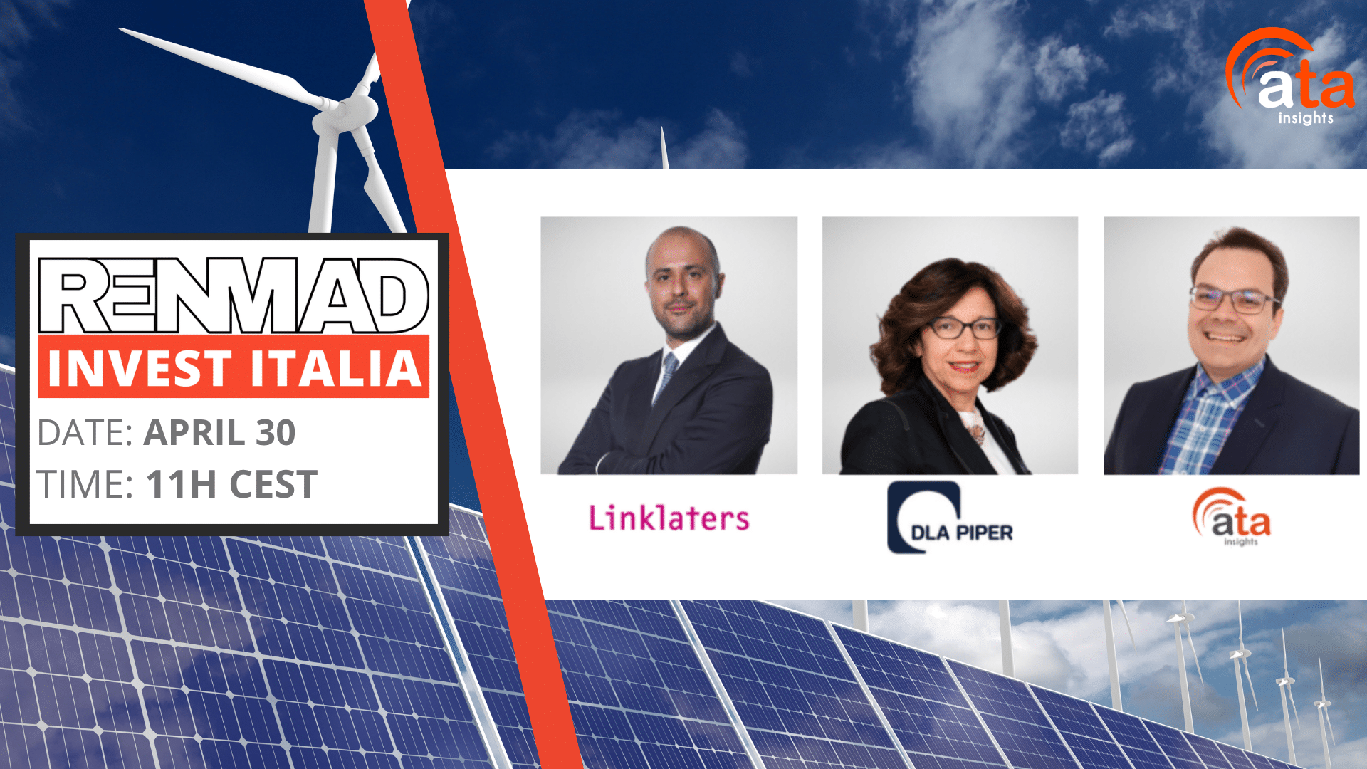 Webinar – Navigating Italy’s energy regulations: Opportunities in renewables