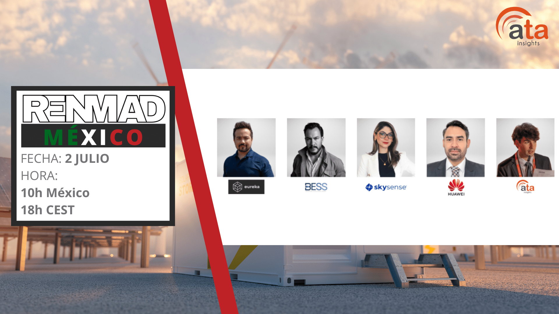 Webinar: Almacenamiento energético, autoconsumo y microgrids como seguro industrial