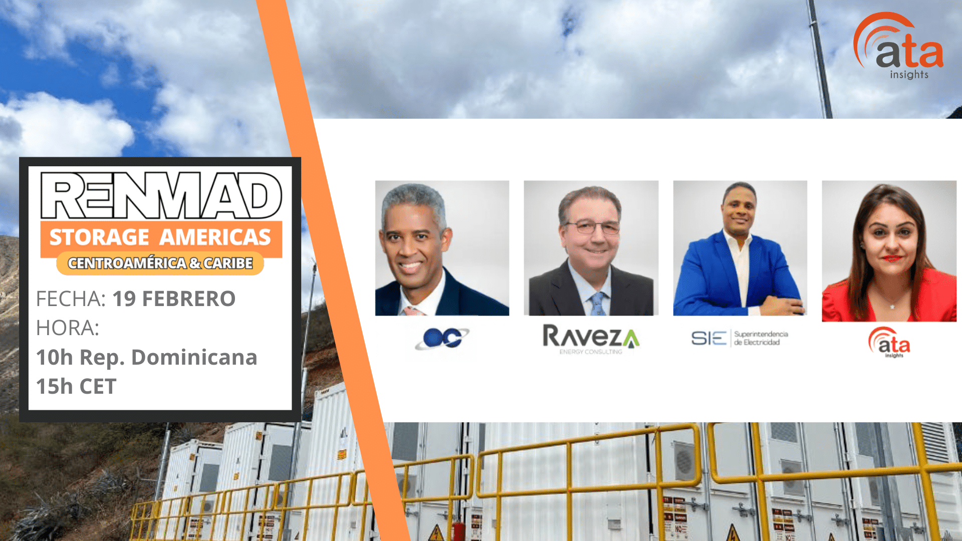 Webinar: BESS y renovables en República Dominicana – una combinación ganadora