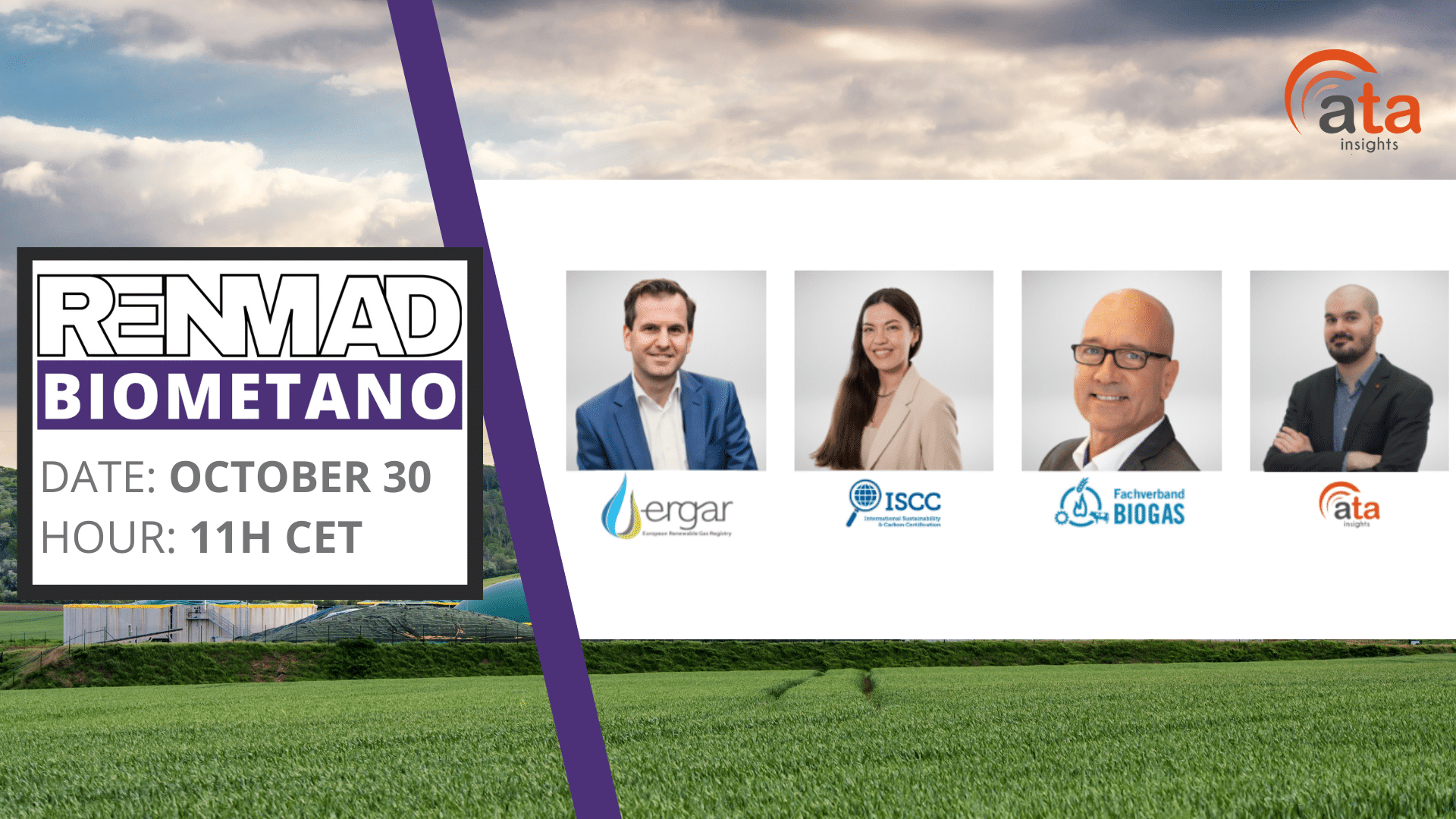 Webinar – Biogas traceability: navigating the Union Database
