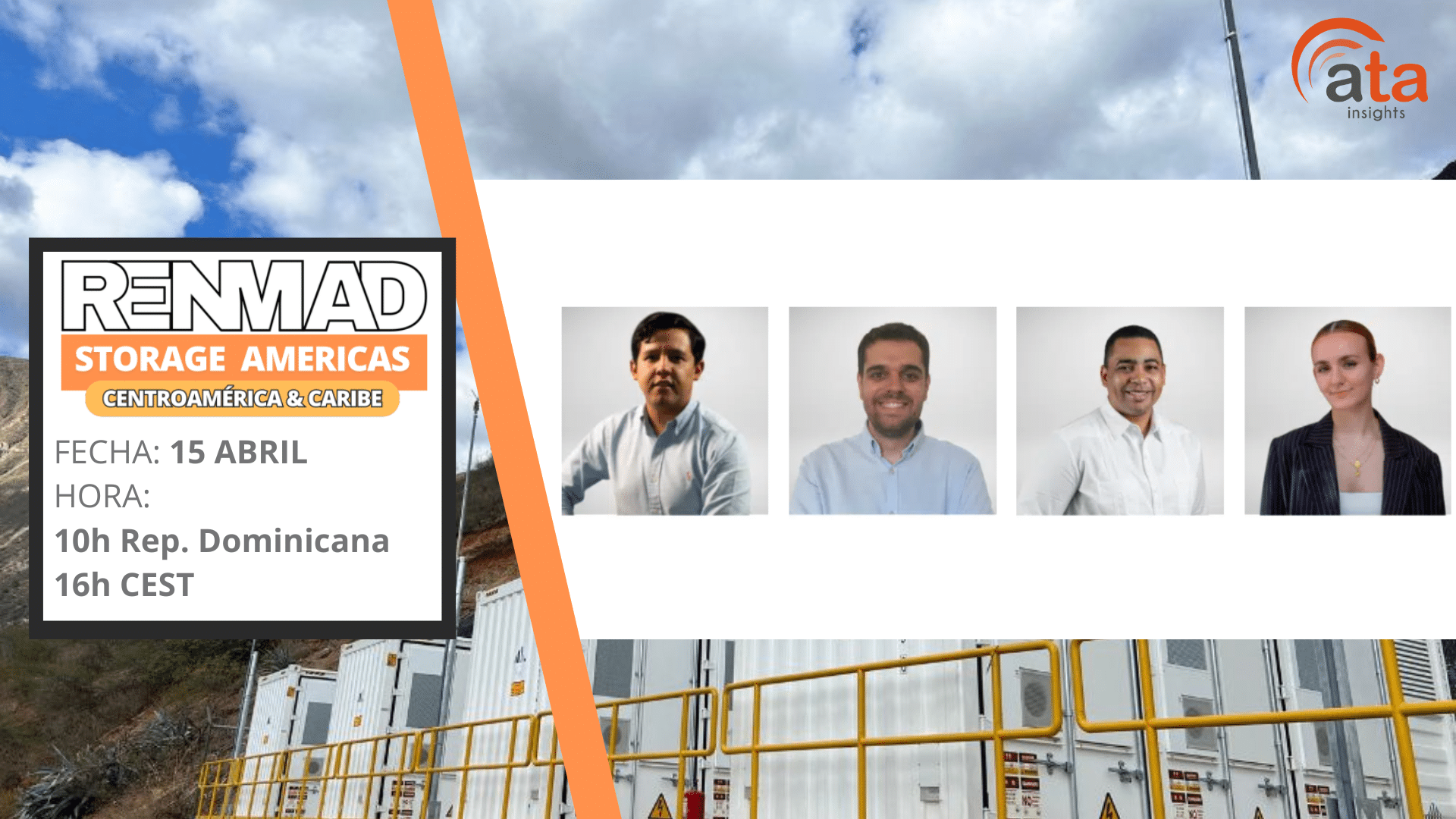 Webinar: Domina el diseño y operación de BESS para maximizar rentabilidad