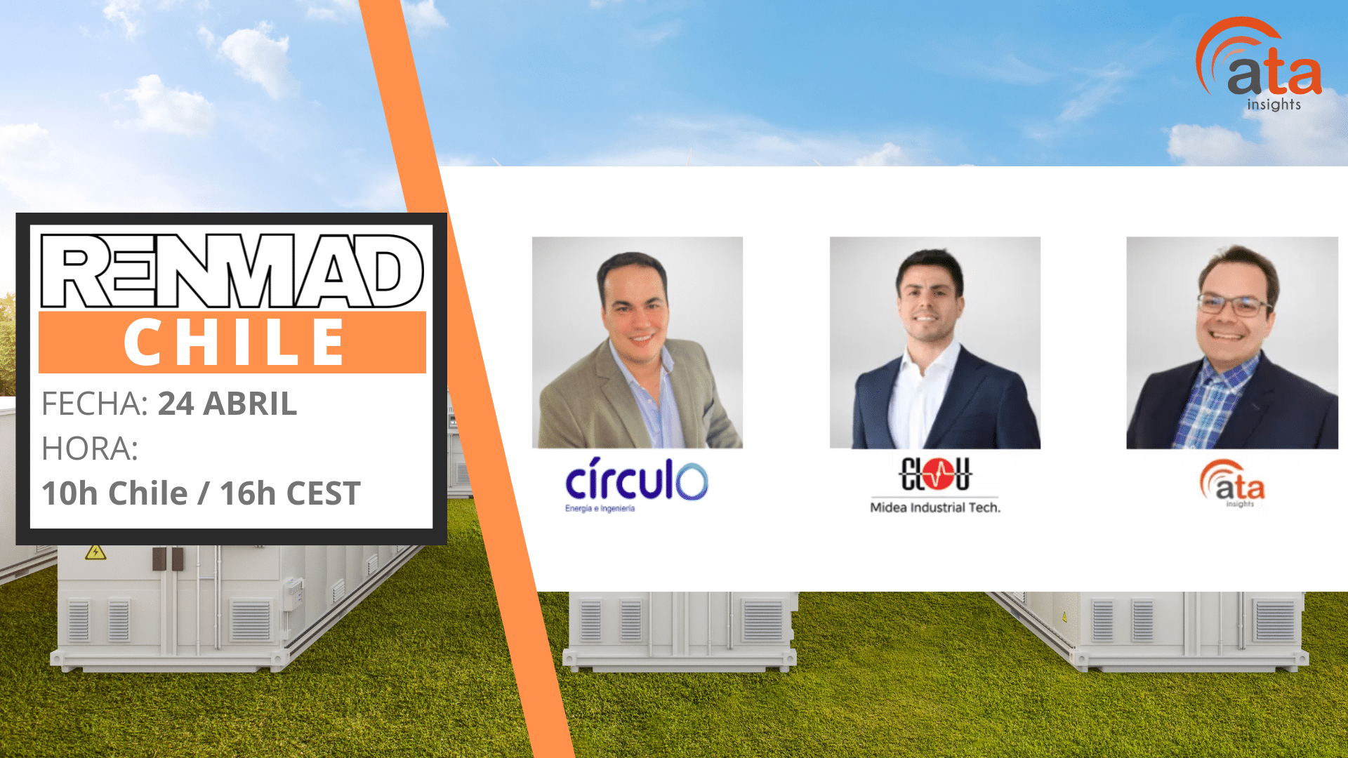 Webinar: Las mejores estrategias para atraer inversionistas a los proyectos de BESS en Chile