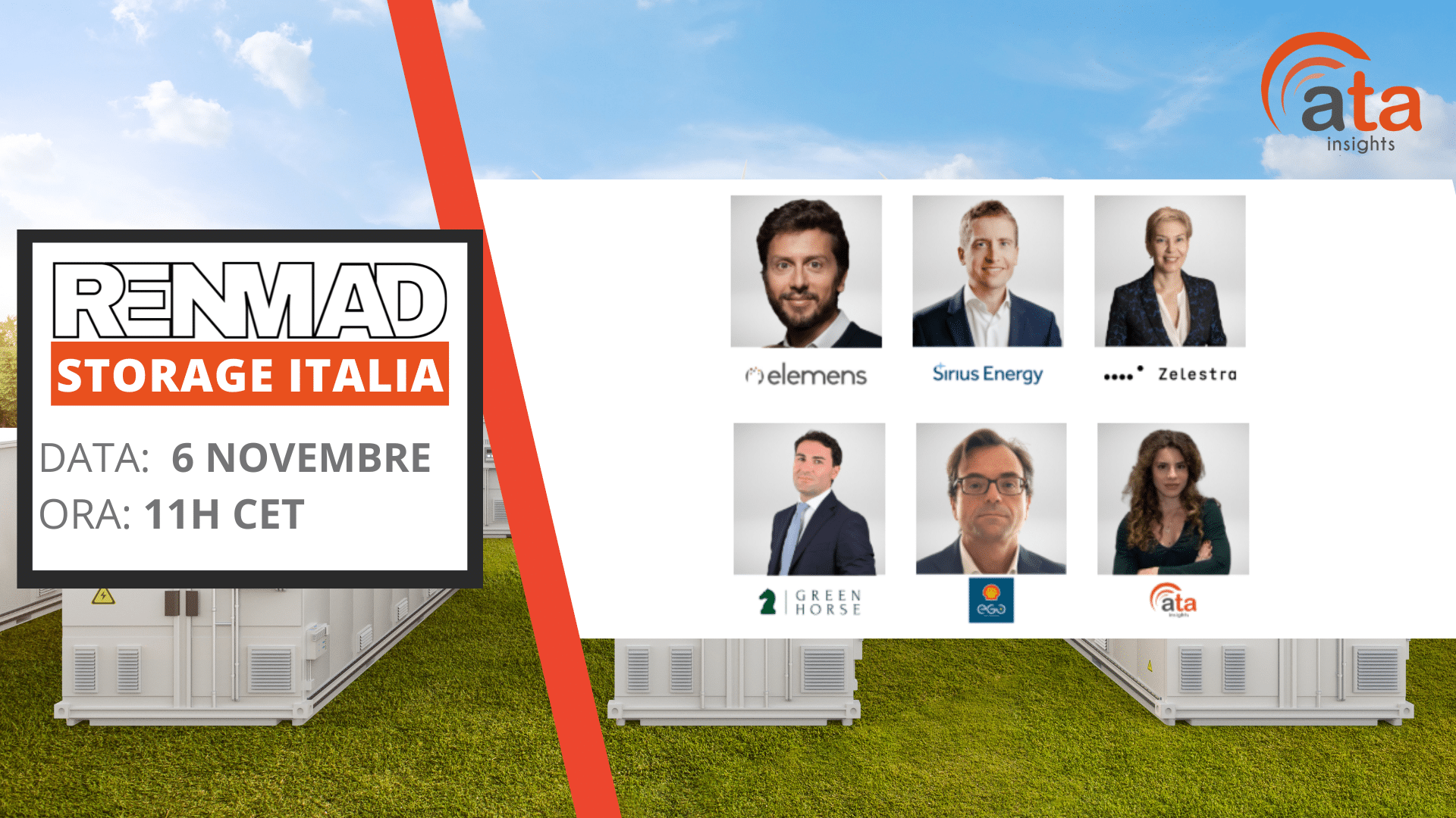Webinar – Tolling Agreements: un’alternativa flessibile al MACSE per i progetti di storage