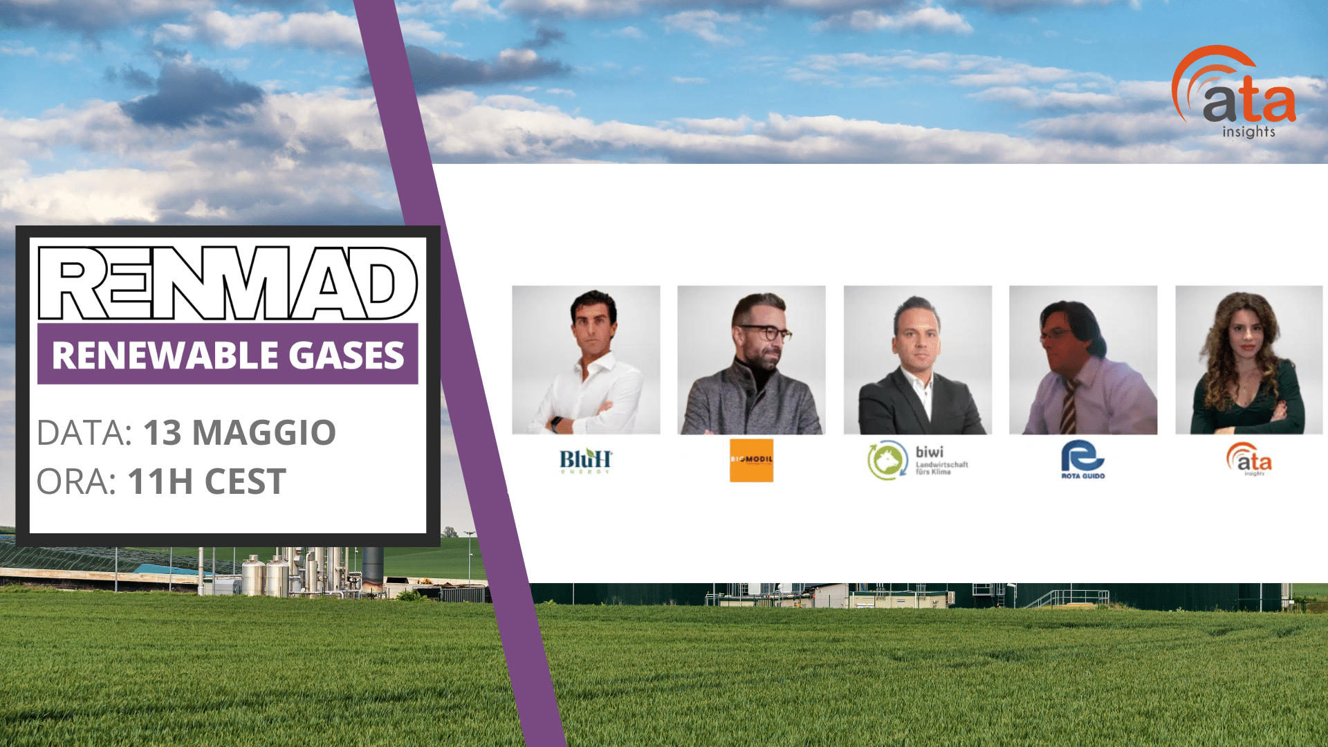 Webinar – Digestato e biometano: strategie per una filiera sostenibile
