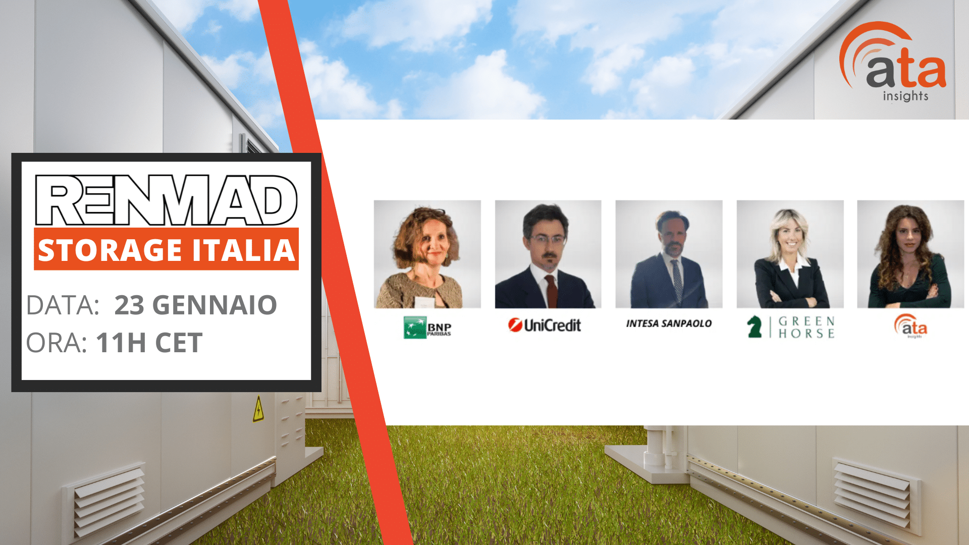 Webinar: Garantire il project financing nel settore privato per i progetti di accumulo in Italia